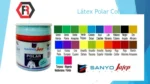 Látex Polar Color Mate X 4 Interior Exterior Sanyo Jafep G2 - Image 2