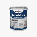 Recublock Cimientos Bloqueador De Humedad Acabado Mate Color Blanco