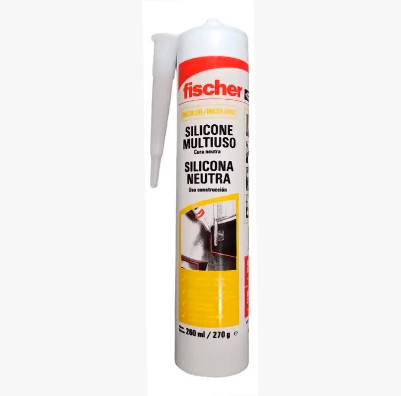 fisher Silicona Neutra Transparente 260ml Multiuso Fischer - Image 1