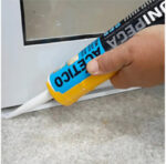 Sellador Adhesivo de Silicona Acética Unipega Negro 280 ml - Image 3