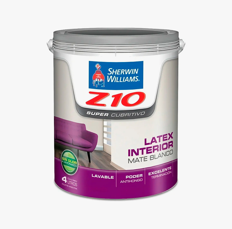 a3 Latex Z10 Interior Mate Supercubritivo Blanco - Image 1