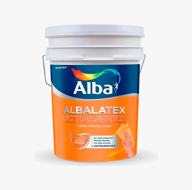 a6 Albalatex Ultralavable Interior Mate Blanco - Image 1