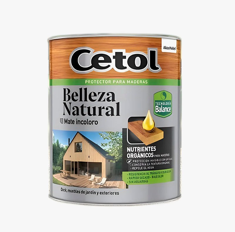 cetol-bn- Cetol Belleza Natural Mate Incoloro - Image 1